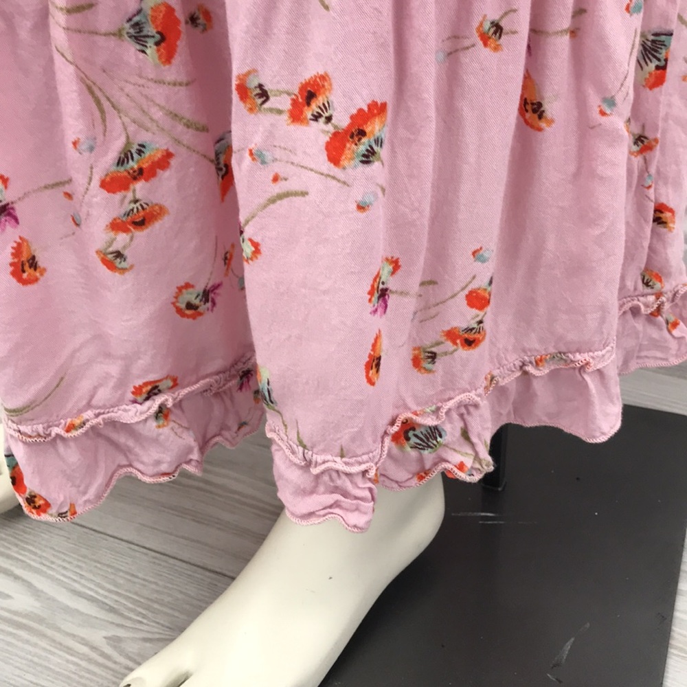 Pink Maxi Floral Dress - Picture 5 of 8